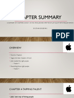 Chapter Summary: A Summary of Chapters 4 and 5 Of, The Steve Jobs Way, Written by Jay Elliot With William Simon