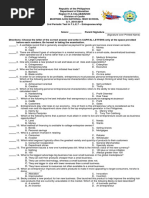 2nd Periodic Tes in T.L.E.