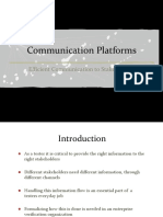 Communication Platforms