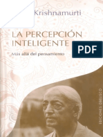 LA PERCEPCION INTELIGENTE - Jiddu Krishnamurti.pdf