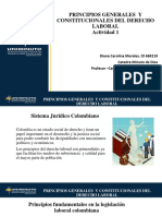 Actividad 1 Presentacion Principios Generales y Constitucionales Del Derecho Laboral