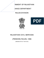 8 Rajasthan Civil Services (Pension) Rules, 1996 PDF