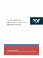 Modul MYOB Intermediate Level