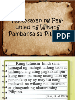 Kasaysayan NG Wika