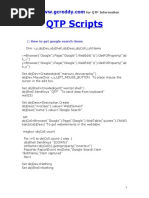 QTP Script