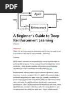 A Beginner's Guide To Deep Reinforcement Learning: Skymind - Ai