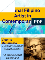 National Filipino Artist in Contemporary Arts
