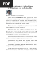 Download Arti Profesi Dan Profesional by AlKalisha DivYa SN41664244 doc pdf