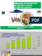 Strategi Pembinaan Dan Pengawasan Higiene Sanitasi Kantin Di Provinsi DKI Jakarta