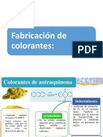 Fabricación de Colorantes