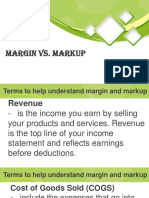 Day5 - Margin vs. Markup