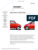 Mesin Bensin Vs Mesin Diesel PDF