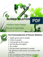Human Relation and Leadership