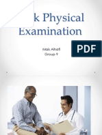 Back Physical Examination