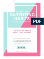 8 Good Parenting Habits Printable TPP