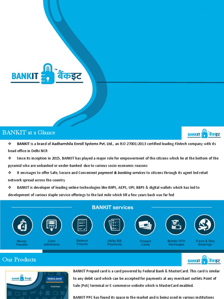 BANKIT Prepaid Card Solutions Overview | PDF | Debit Card | Point Of Sale