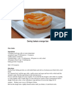 Daring Bakers Orange Tian: Pâte Sablée Ingredients
