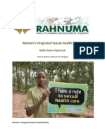 Women's Integrated Sexual Health (WISH) : Rights-Based Approach