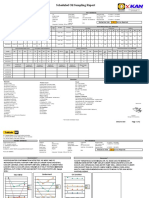 Scheduled Oil Sampling Report: Customer Information Unit Information