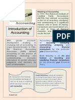 Introduction of Accounting and Terminology PDF