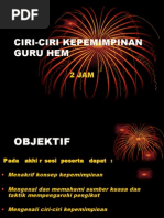 Download CIRI-CIRI KEPEMIMPINAN HEM by Roszelan Majid SN416663 doc pdf