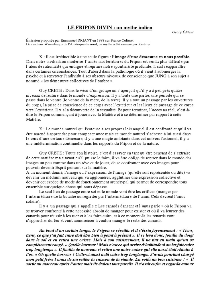 le fripon divin pdf sioux sacrifice