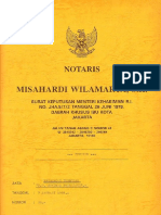 NOTARIS MISAHARDI WILAMARTA PROVIDES LEGAL DOCUMENTATION