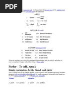 French Conjugations All Tenses