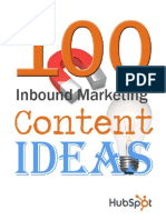 Content - 100-Inbound-Marketing-Content-Ideas PDF