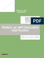 Teoria I Metodologia Instruirii - Maria PDF