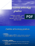 Fizicka Zastita Arhivskog Gradiva