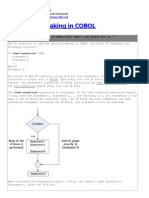 09 - Decision Making in COBOL