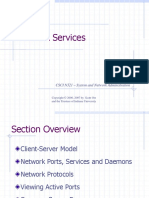 Network Services: CSCI N321 - System and Network Administration