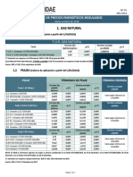 Tarifas Reguladas Oct 2018