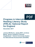PIRLS 2016 National Report For England - BRANDED