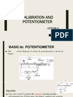 Measure Voltages and Currents Using a Potentiometer