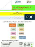 Rakontek P2P Sesditjen P2P DR Asjikin Iman Hidayat Dachlan MHA Evaluasi 2017 Percepatan 2018 Program P2P PDF PDF
