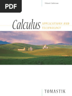 Calculus Applications and Technology With CD ROM Available Titles Cengagenow PDF