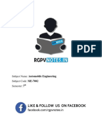 Unit 1 - Automobile Engineering - WWW - Rgpvnotes.in PDF