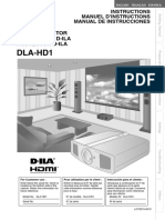 JVC - Dla-Hd1 - User Manual