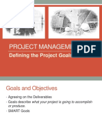 Project Management: Defining The Project Goals