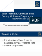 Finanzas I - C03 - Valor Presente y Objetivos Corporativos.pptx