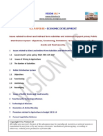 (Economic Development) Subsidies PDS Food Security PDF