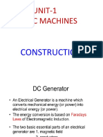 UNIT-1 DC Machines: Construction