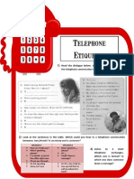 Telephone Etiquette PDF