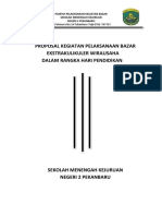 Proposal Kegiatan Pelaksanaan Bazar