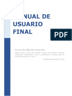 Manual de Usuario Final Proceso 335 TBBP FPF Activos Fijos