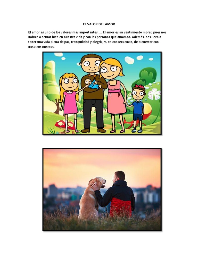 El Valor Del Amor | PDF, image size:768x1024