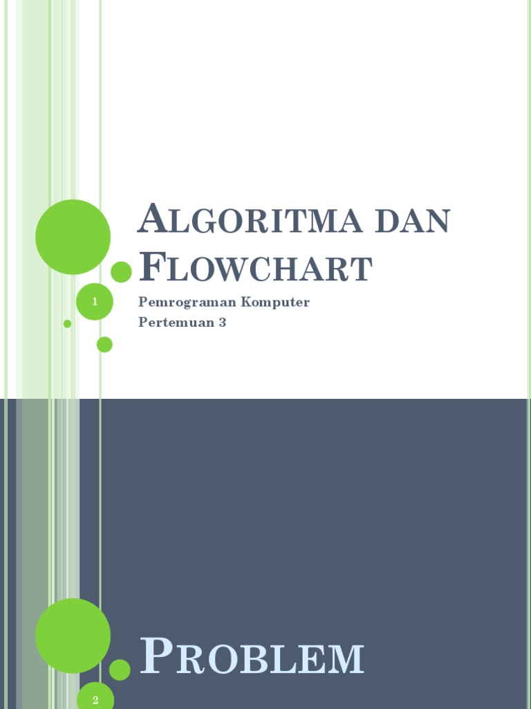 3# Algoritma Dan Flowchart | PDF