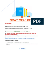 Nmat W1 (4-19oct) PDF